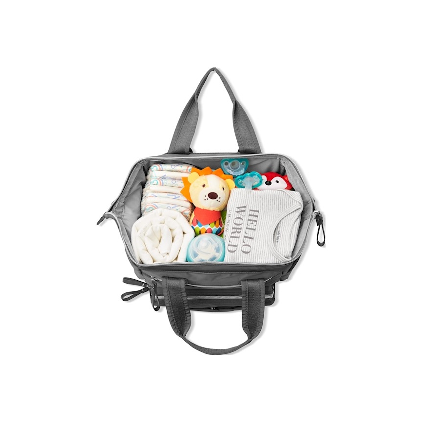 Skip Hop - Veranderende rugzak voor kinderwagen MAINFRAME Charcoal