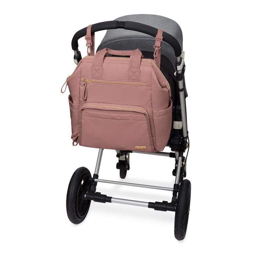 Skip Hop - Veranderende rugzak voor kinderwagen MAINFRAME Dusty roze