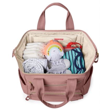 Skip Hop - Veranderende rugzak voor kinderwagen MAINFRAME Dusty roze