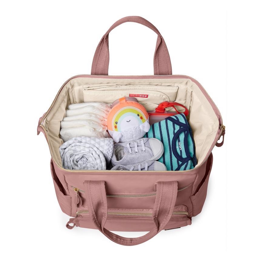 Skip Hop - Veranderende rugzak voor kinderwagen MAINFRAME Dusty roze