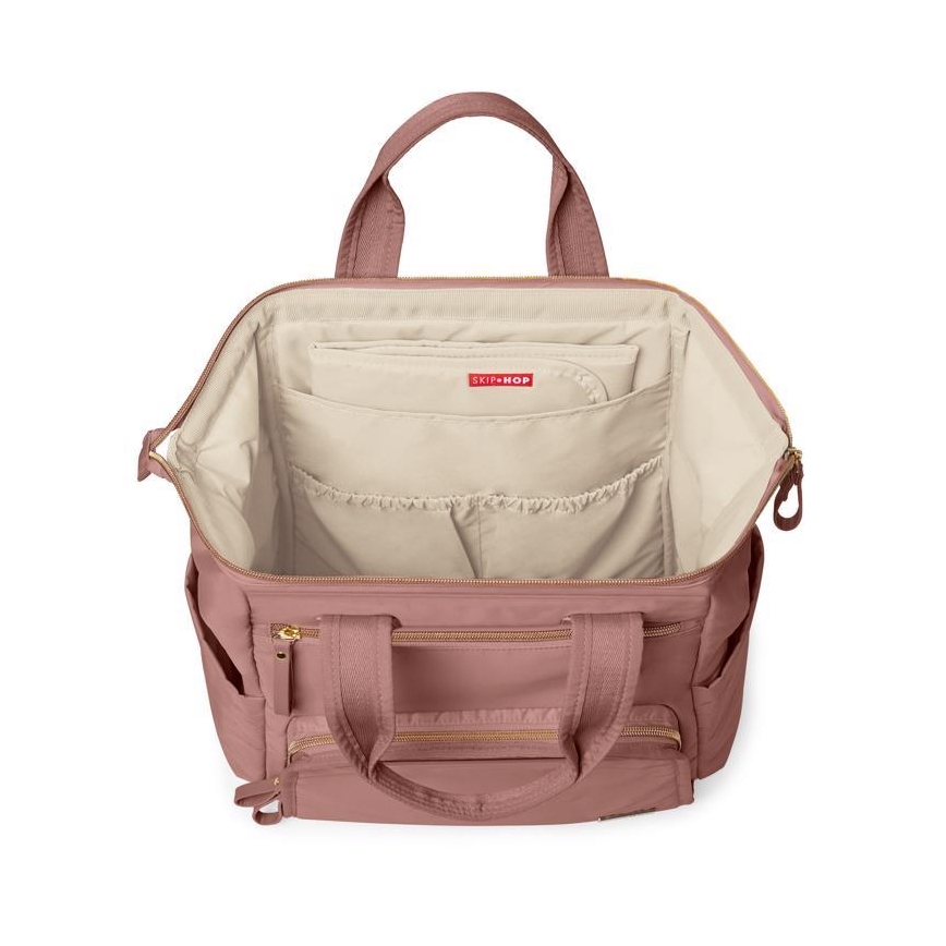Skip Hop - Veranderende rugzak voor kinderwagen MAINFRAME Dusty roze