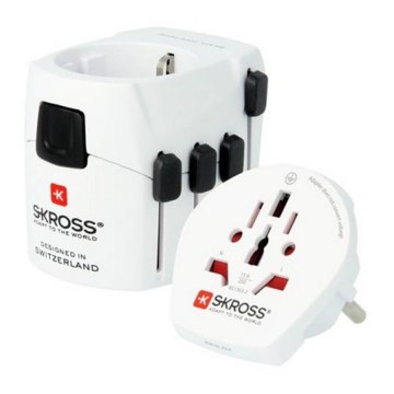 SKROSS - Adaptateur de voyage universel 6,3A