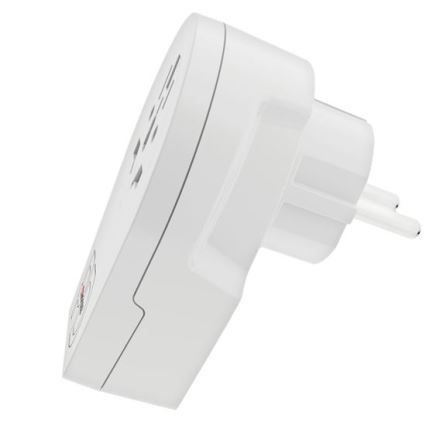 Reisadapter Europa USB C20PD voor reizigers in Tsjechië, USB-C 20W, type E/F