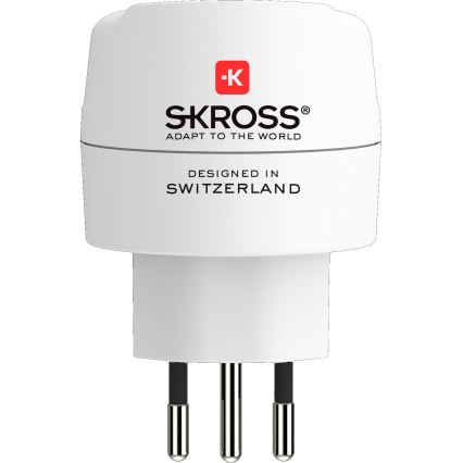 SKROSS - Adaptateur de voyage Brésil/Italie/Suisse 10A