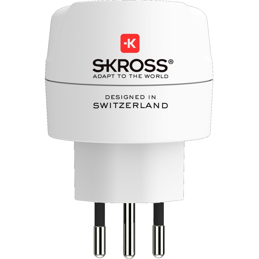SKROSS - Adaptateur de voyage Brésil/Italie/Suisse 10A