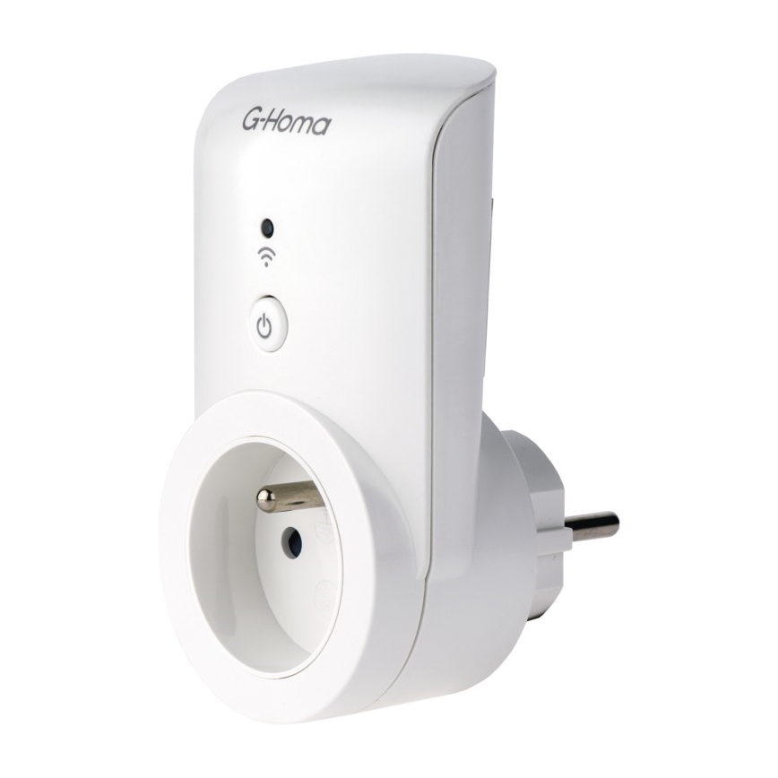 Slim Stopcontact 3680W/TYPE E/230V Wifi + timer