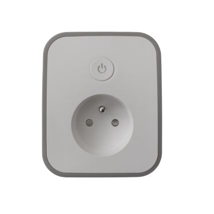 Slim stopcontact met verbruiksmeting 3680W/230V + 2xUSB/12W/5V Wi-Fi