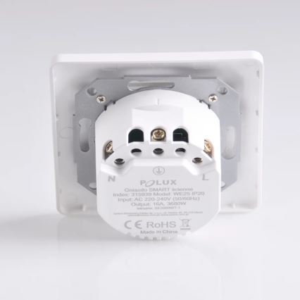 Slim stopcontact SMART 3680W/230V/16A Wi-Fi Tuya SCHUKO