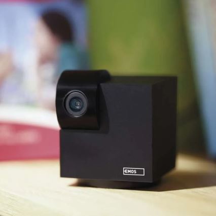 Slimme binnen-draaibare camera met bewegingssensor GoSmart 5V Wi-Fi Tuya zwart