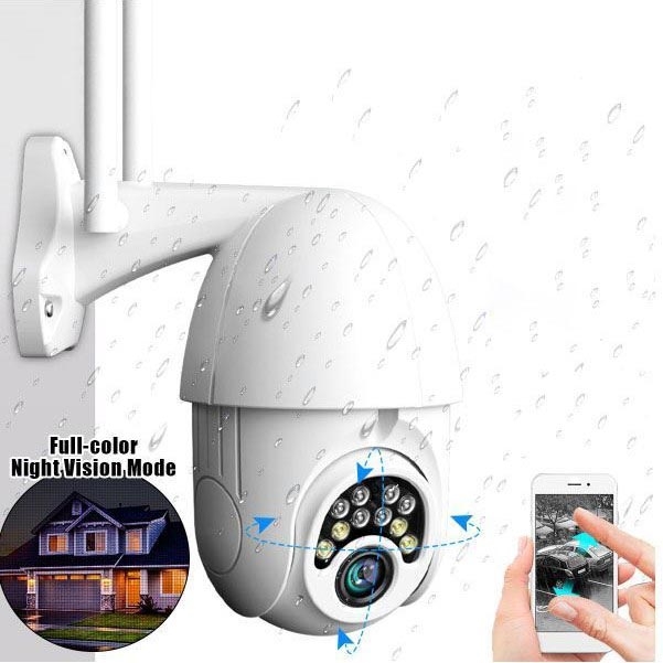 Slimme buiten IP-camera LED/5V 1080P Wi-Fi IP66