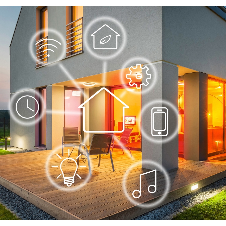 Slimme camera LED/230V/Wi-Fi Tuya