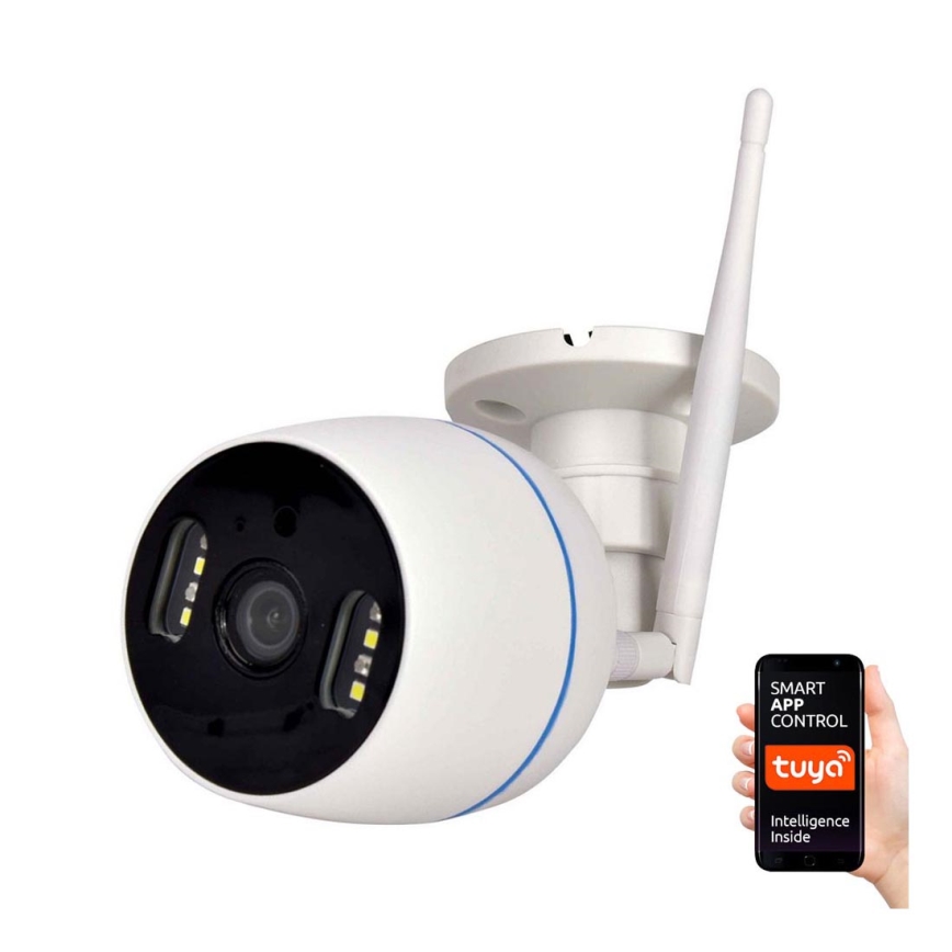 Slimme camera voor buiten LED/230V/Wi-Fi