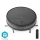 Slimme robotstofzuiger met dweilfunctie 28W/2500 mAh Wi-Fi zwart + afstandsbediening