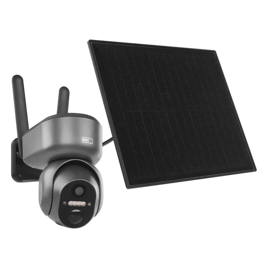 Slimme zonnecamera met GoSmart-sensor, 4G/LTE, 10400 mAh, 5V, IP65, Tuya