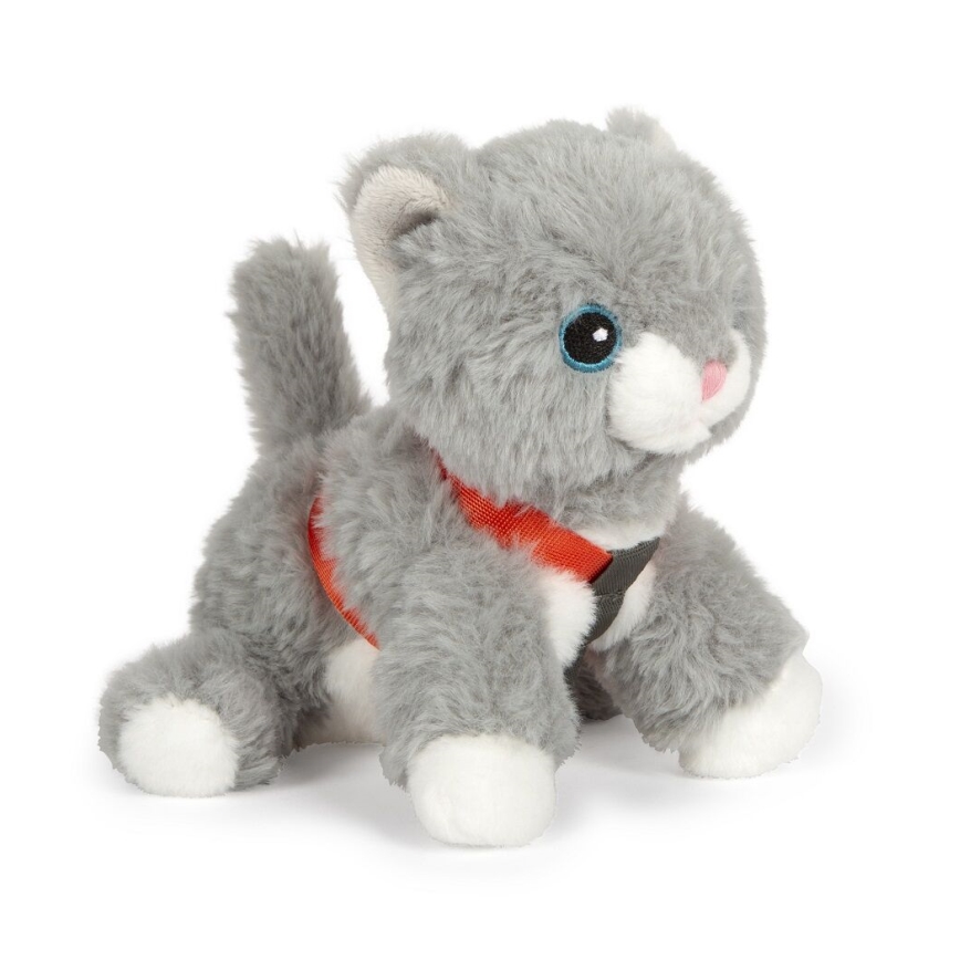 Small Foot - Chat en peluche avec kit d'entretien