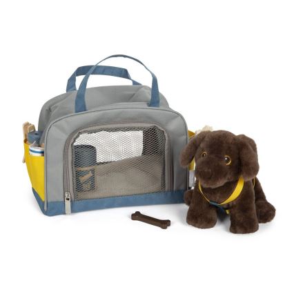 Small Foot - Chien en peluche avec kit d'entretien
