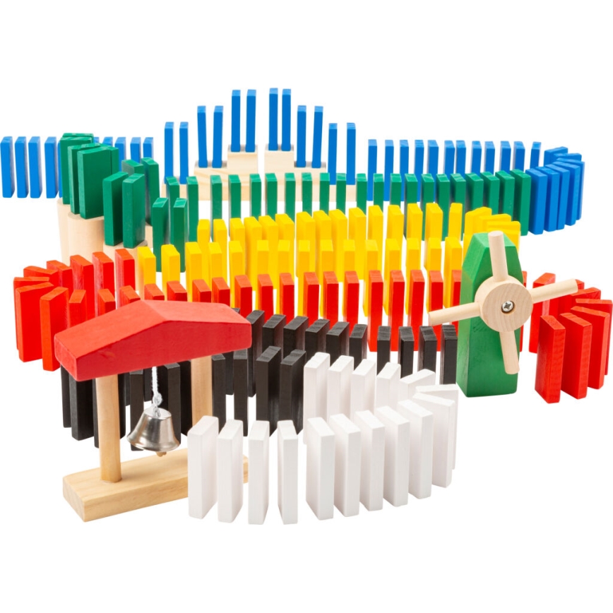 Small foot - Dominos en bois rallye 490 pce
