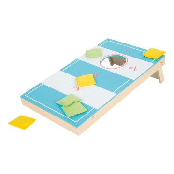 Small Foot - Spellen 2in1 cornhole en tafel hockey Active