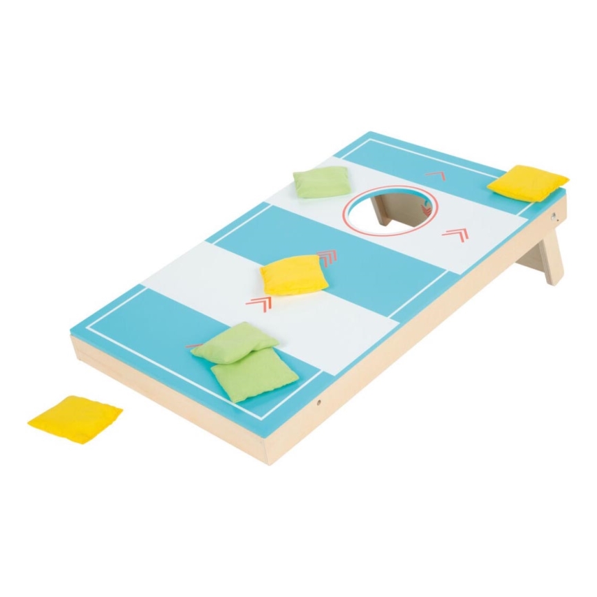 Small Foot - Spellen 2in1 cornhole en tafel hockey Active