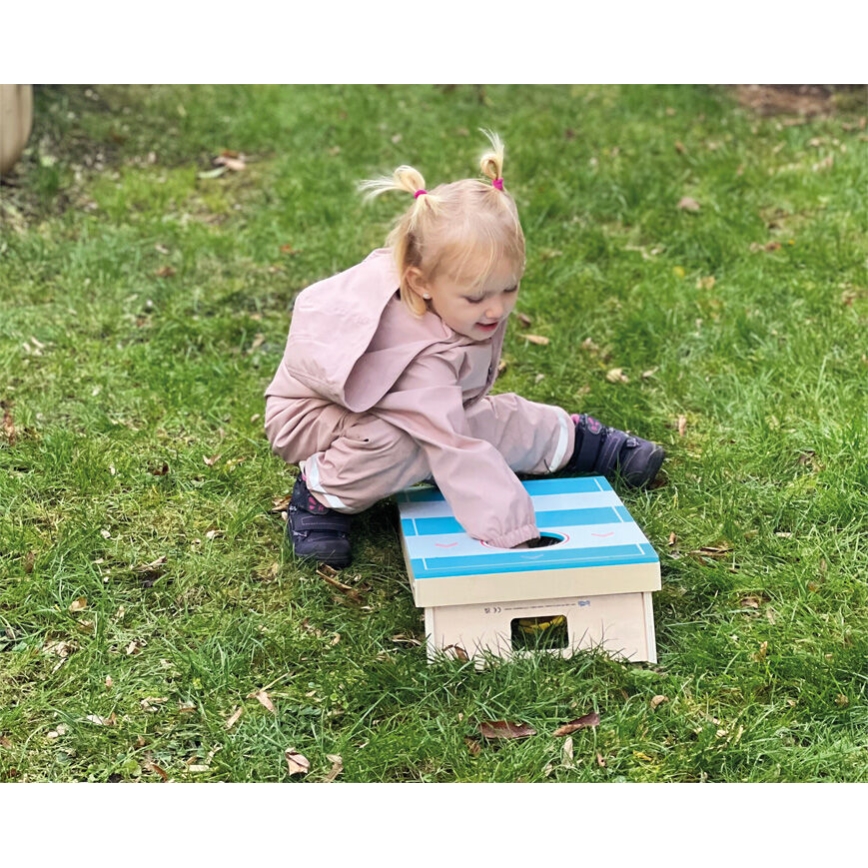 Small Foot - Spellen 2in1 cornhole en tafel hockey Active