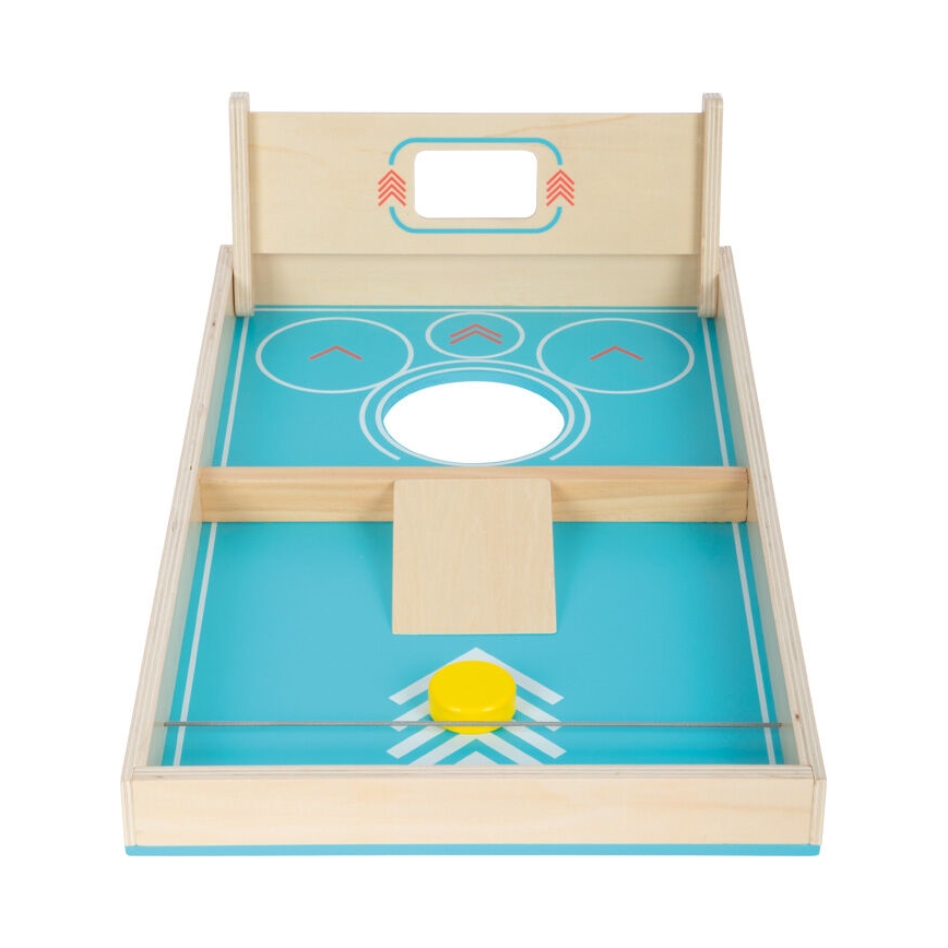 Small Foot - Spellen 2in1 cornhole en tafel hockey Active