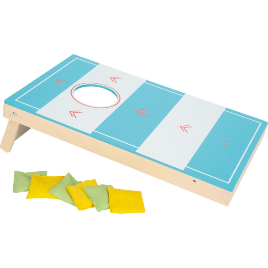 Small Foot - Spellen 2in1 cornhole en tafel hockey Active
