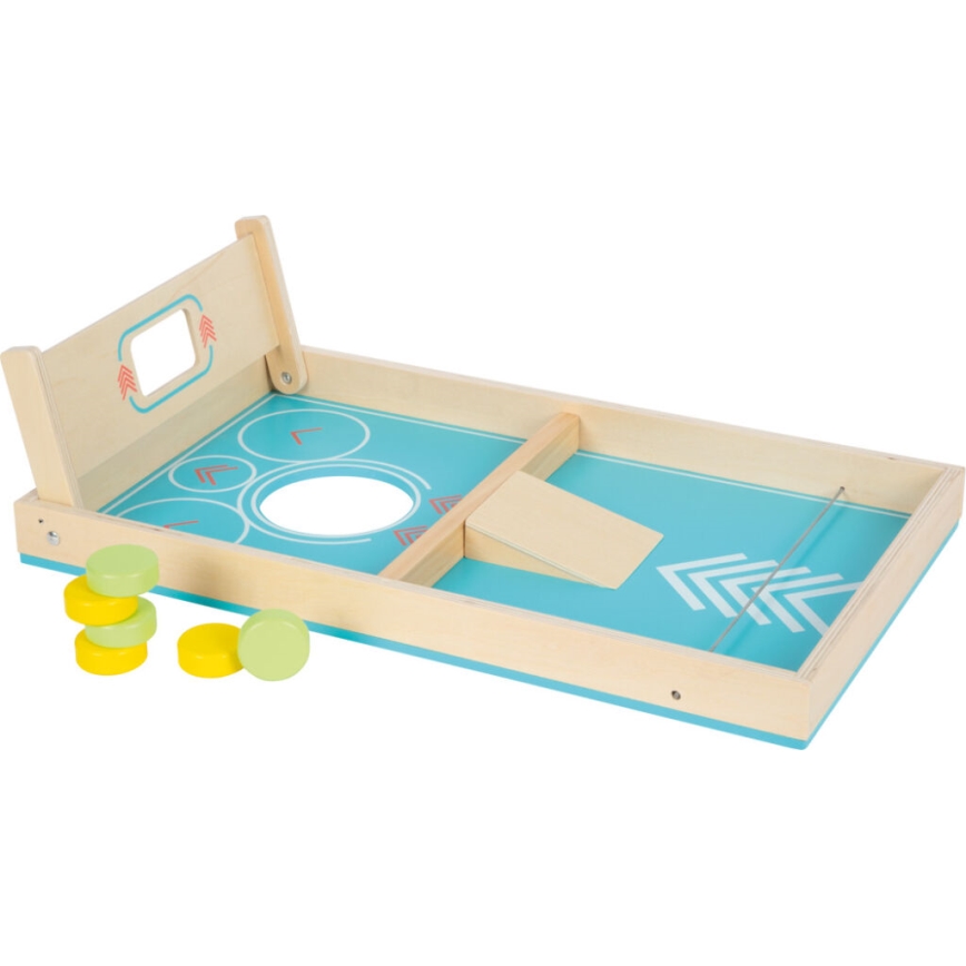Small Foot - Spellen 2in1 cornhole en tafel hockey Active