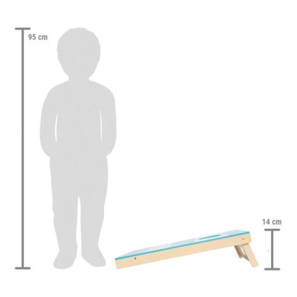Small Foot - Spellen 2in1 cornhole en tafel hockey Active