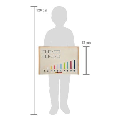 Small Foot - Tellen in een houten kist Educate