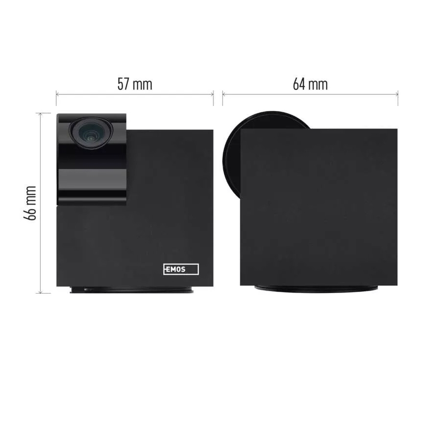 Smart binnen roterend camera met bewegingssensor GoSmart 5V Wi-Fi Tuya