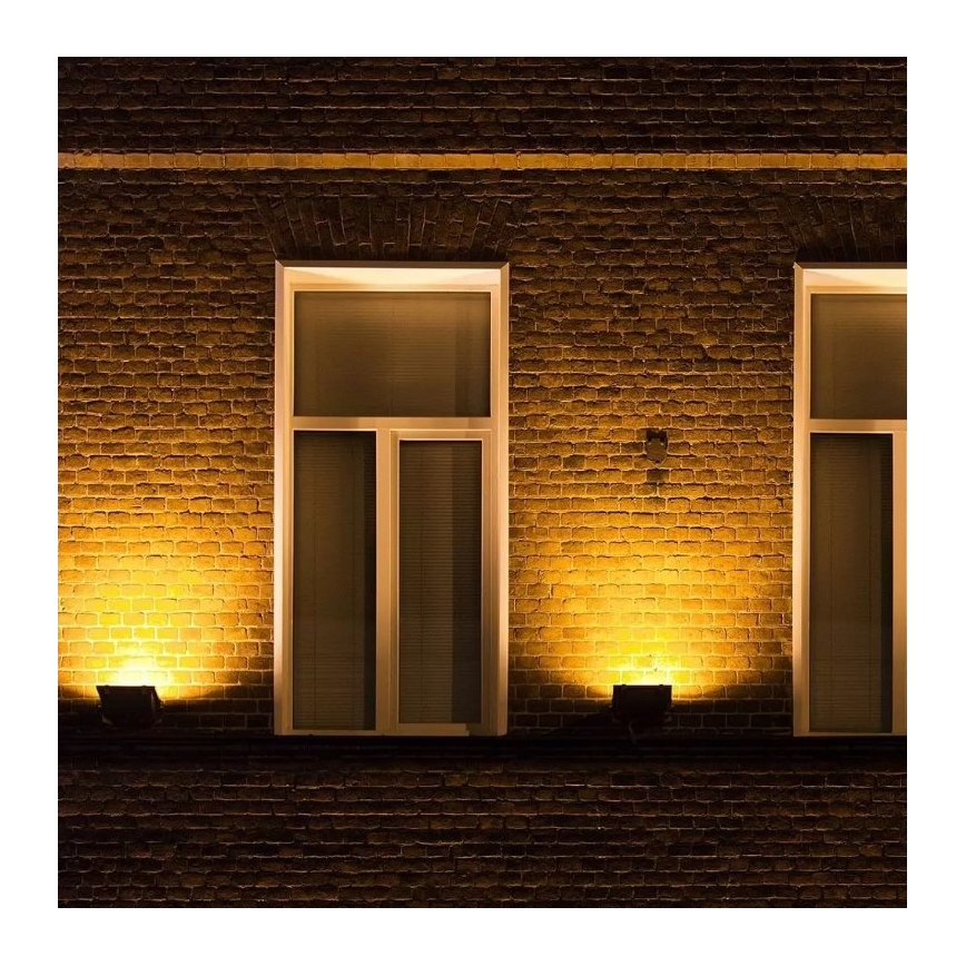 Smart projecteur LED RGB à intensité variable LED/20W/230V IP65 noir