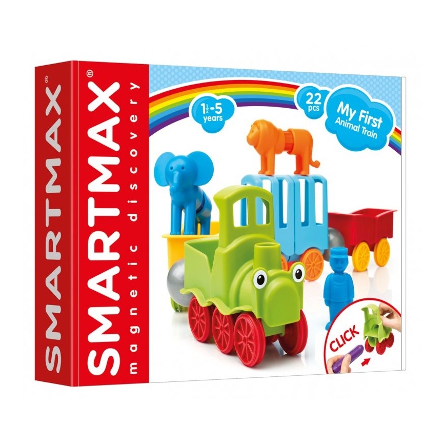 Smartmax - Magnetische bouwset Mijn eerste trein 22 st.