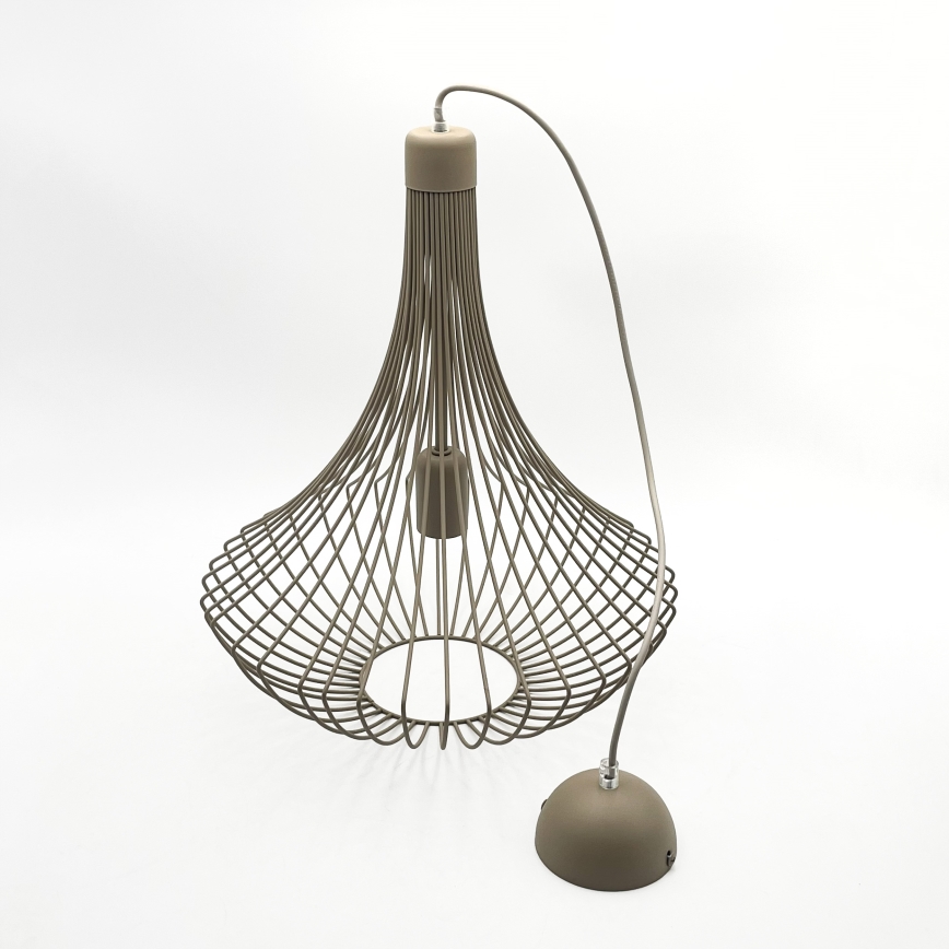 Snoerlamp BALERINA 1xE27/15W/230V beige