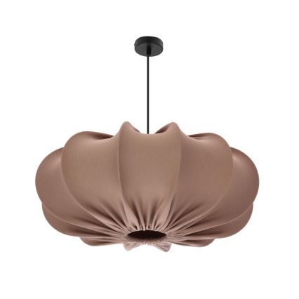 Snoerlamp CAFEE 1x E27/40W/230V Ø 52 cm bruin