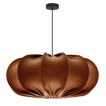 Snoerlamp CAFEE 1x E27/40W/230V Ø 52 cm bruin