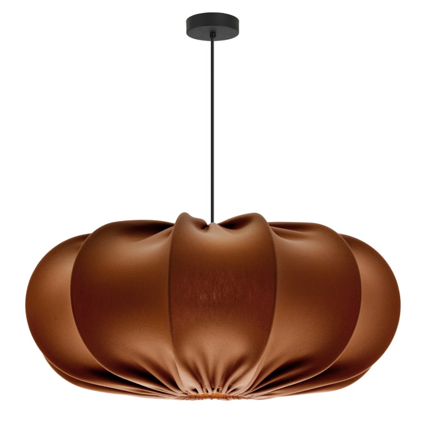Snoerlamp CAFEE 1x E27/40W/230V Ø 52 cm bruin