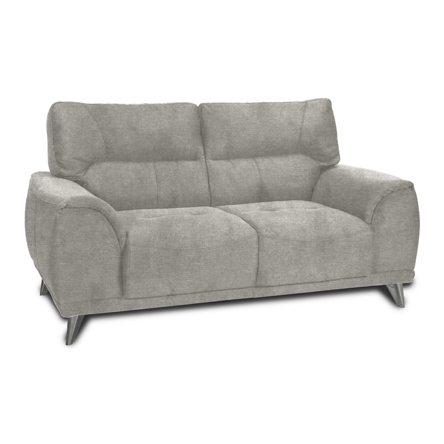 Sofa à deux places LIVORNO gris