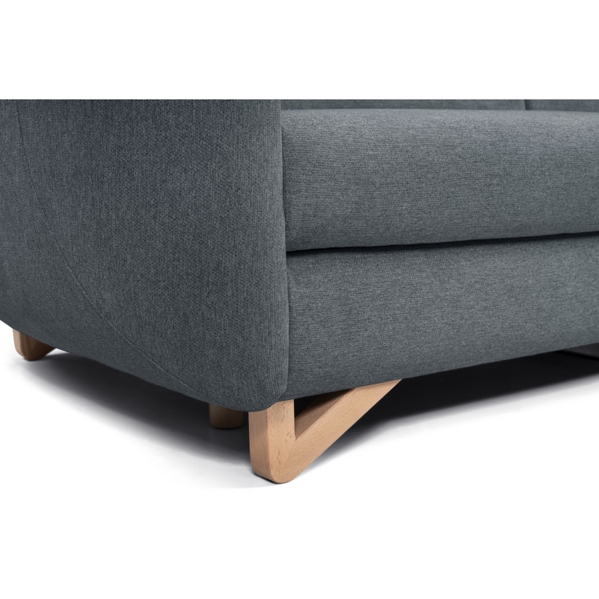 Sofa à trois places AVESTA anthracite