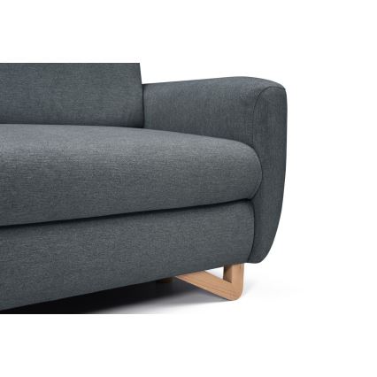 Sofa à trois places AVESTA anthracite