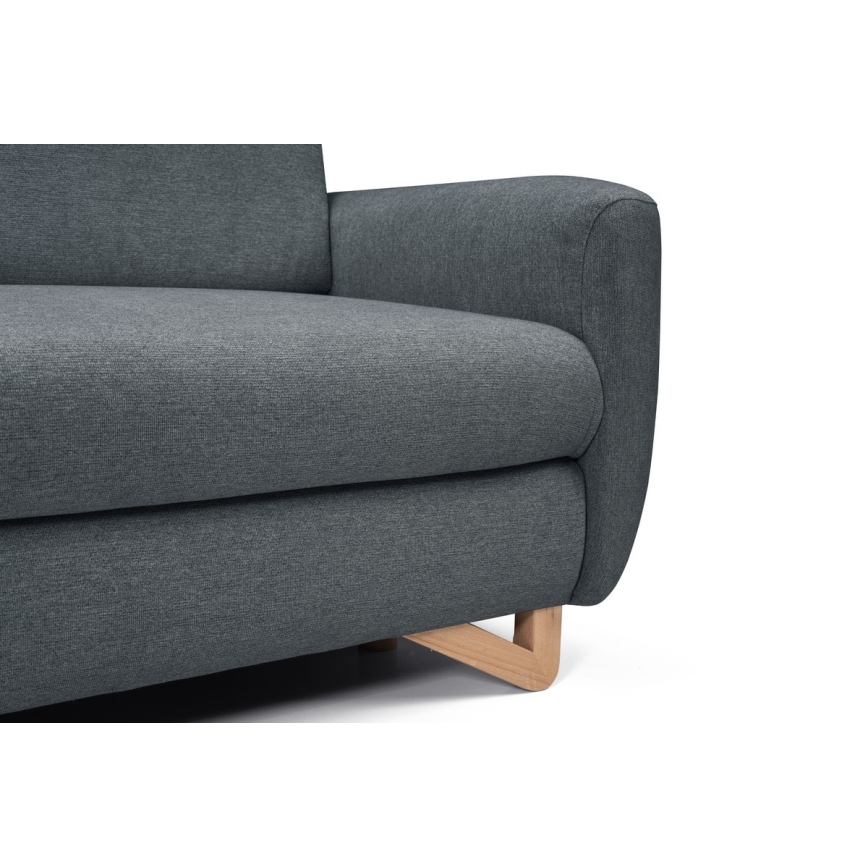 Sofa à trois places AVESTA anthracite