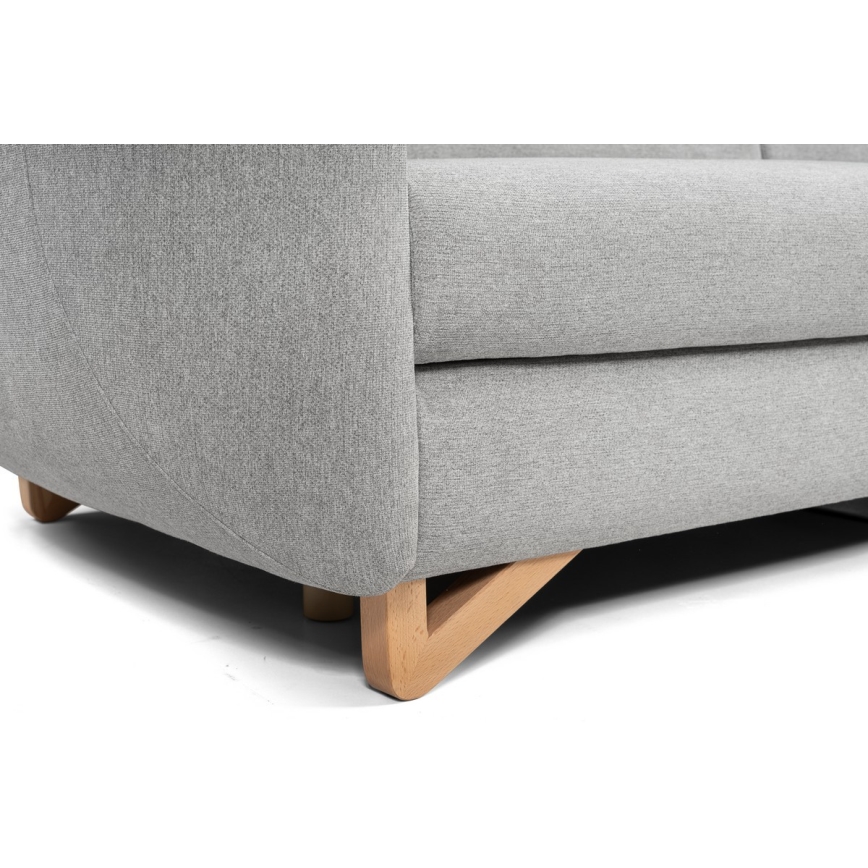 Sofa à trois places AVESTA gris