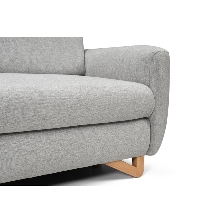 Sofa à trois places AVESTA gris