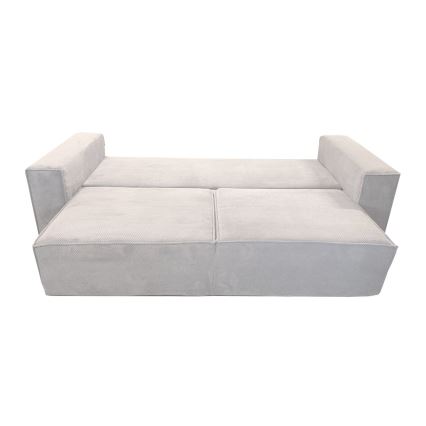 Sofa pliable avec un espace de stockage RONDA beige