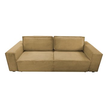 Sofa pliable avec un espace de stockage RONDA orange