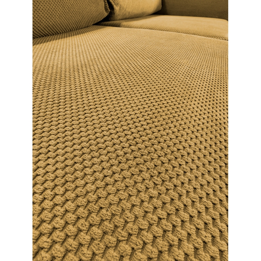 Sofa pliable avec un espace de stockage RONDA orange