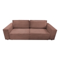 Sofa pliable avec un espace de stockage RONDA rouge