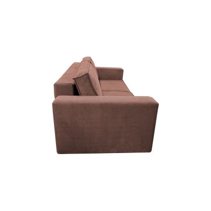 Sofa pliable avec un espace de stockage RONDA rouge