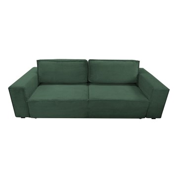 Sofa pliable avec un espace de stockage RONDA vert