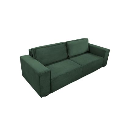 Sofa pliable avec un espace de stockage RONDA vert