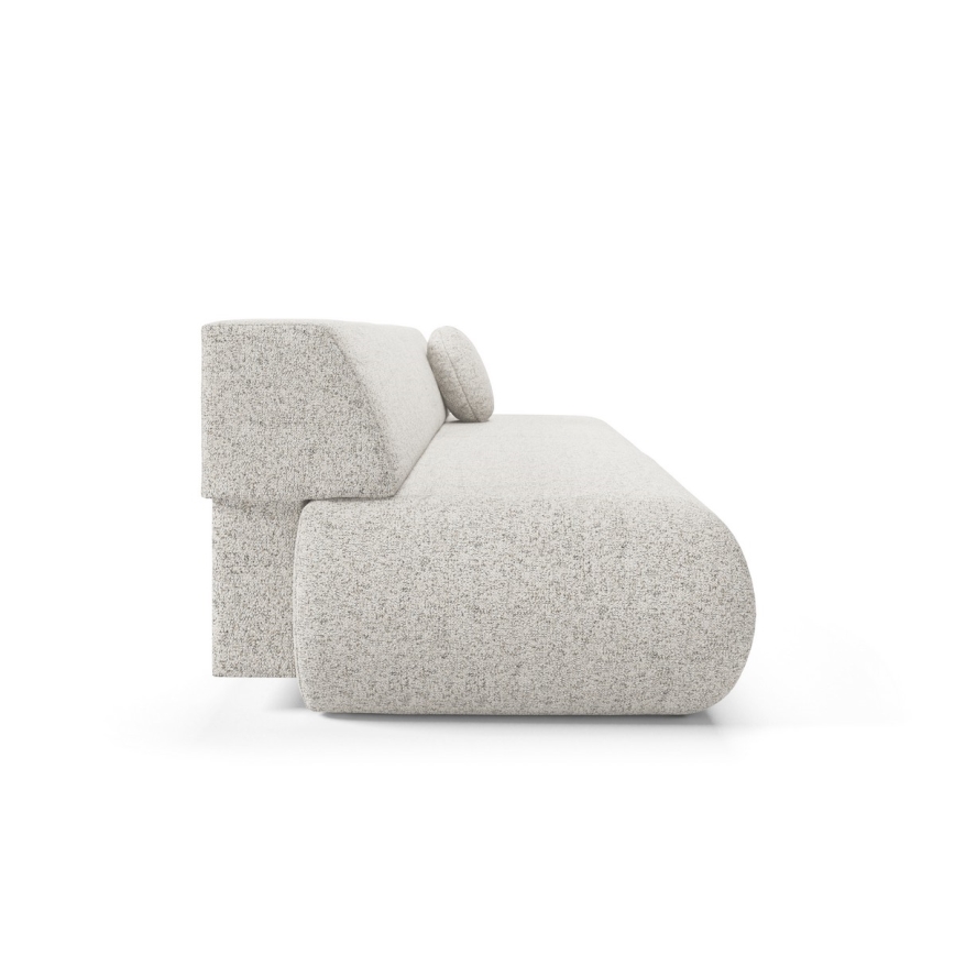 Sofa trois places pliable avec un espace de stockage PRATO beige